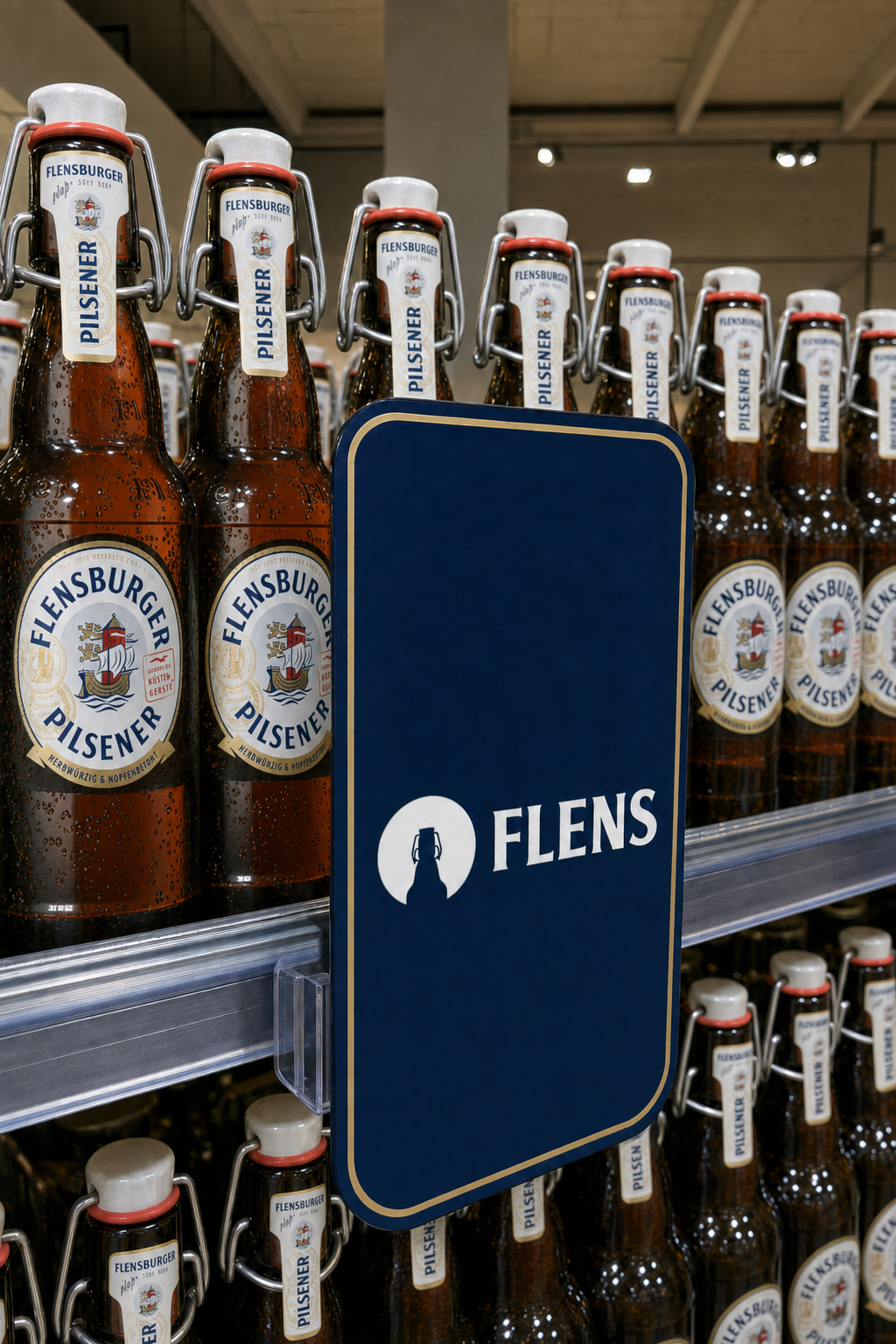 Plop-Shelf-Stopper am Kasten