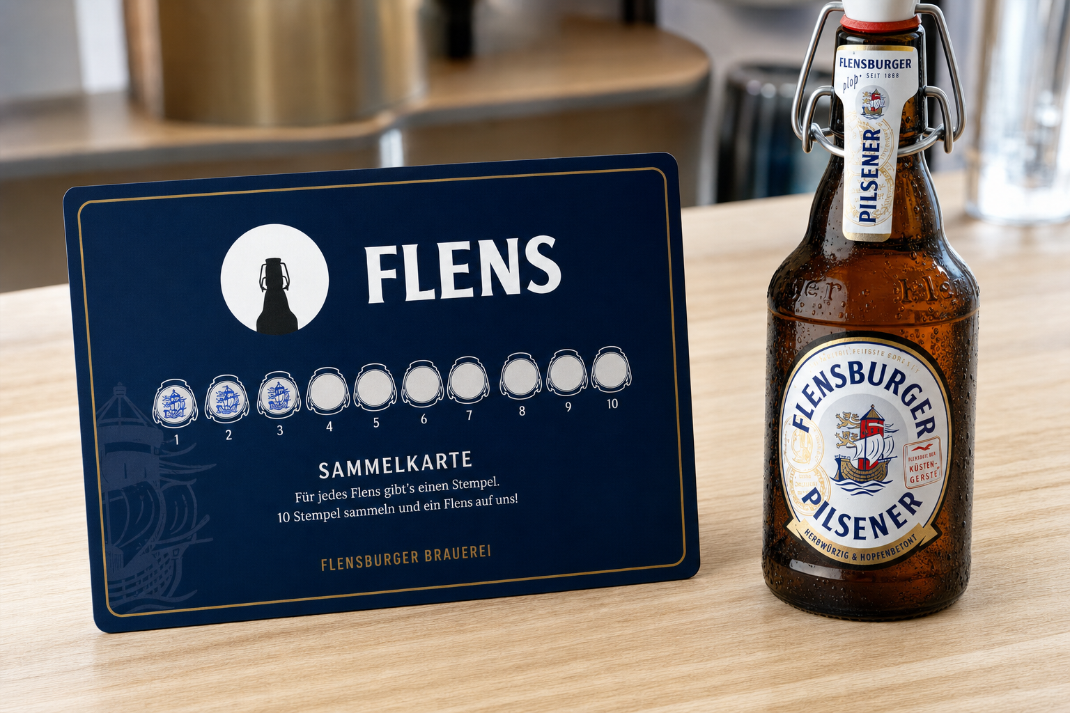 Plop-Stempelkarte Sammelkarte